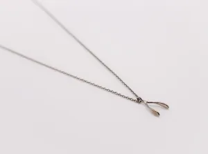 Wishful Silver Necklace