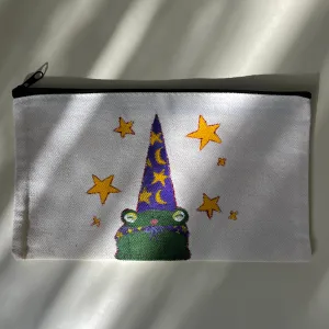 Wizard froggy pencil case