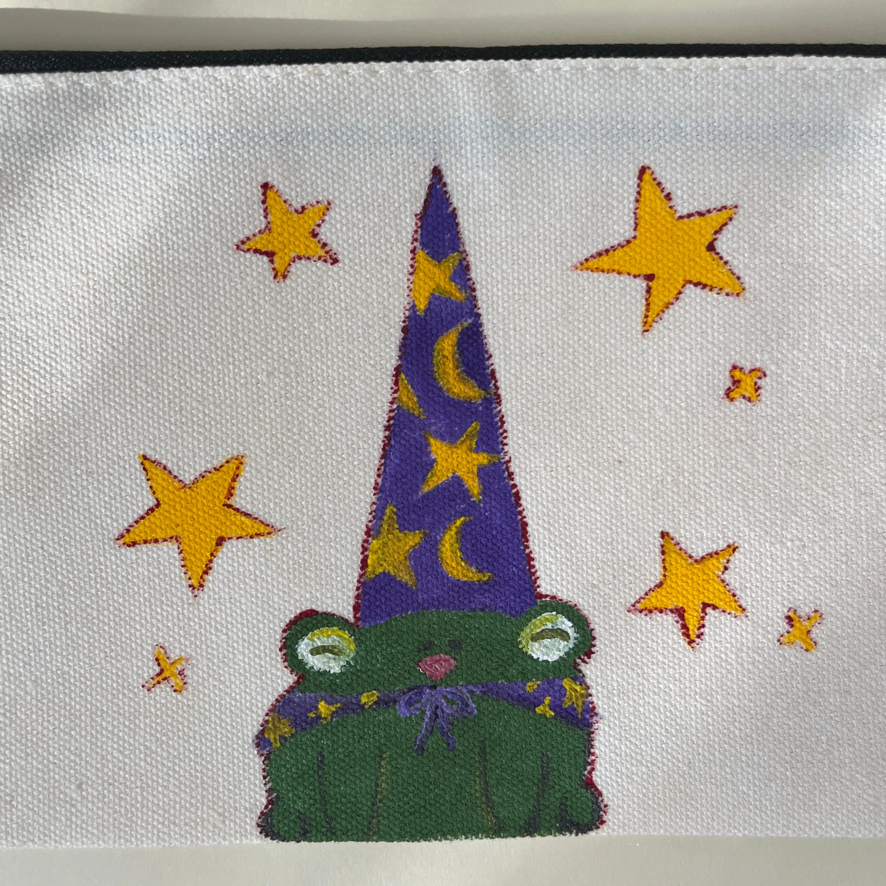 Wizard froggy pencil case