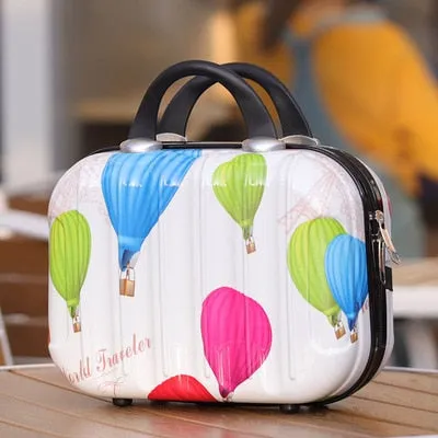 Woman Travel suitcase set Rolling Luggage set 18inch laptop boarding trolley case wheels Cosmetic case carry-on box travel bags