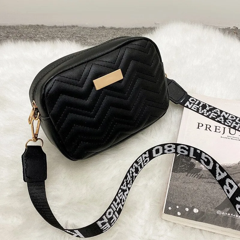 Women's Solid Color Shoulder Bag Messenger Bag