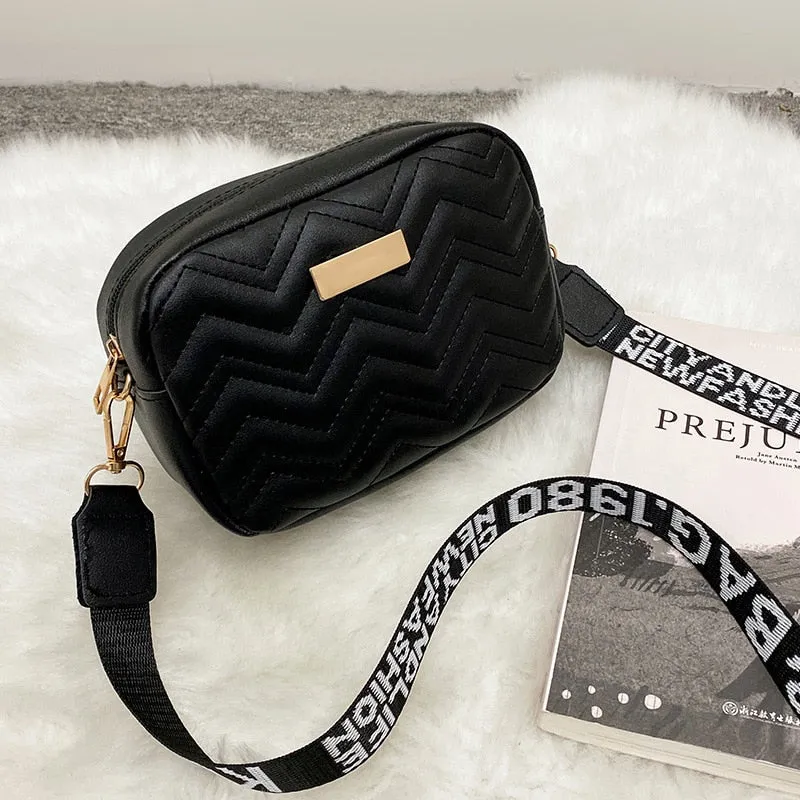 Women's Solid Color Shoulder Bag Messenger Bag