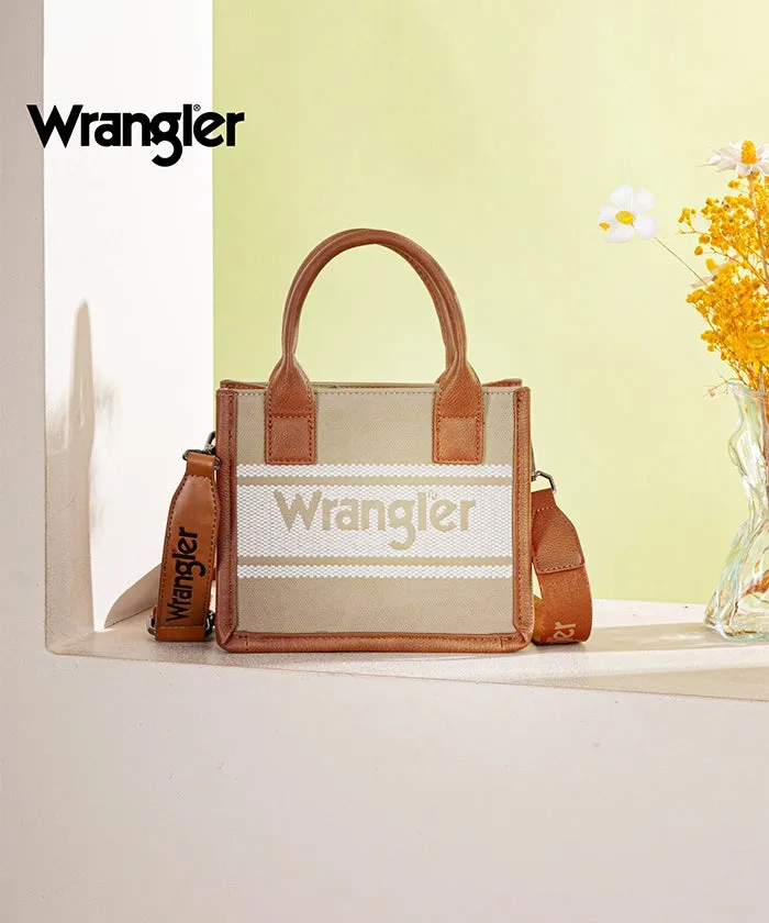 Wrangler Embroidered Canva Crossbody Bag