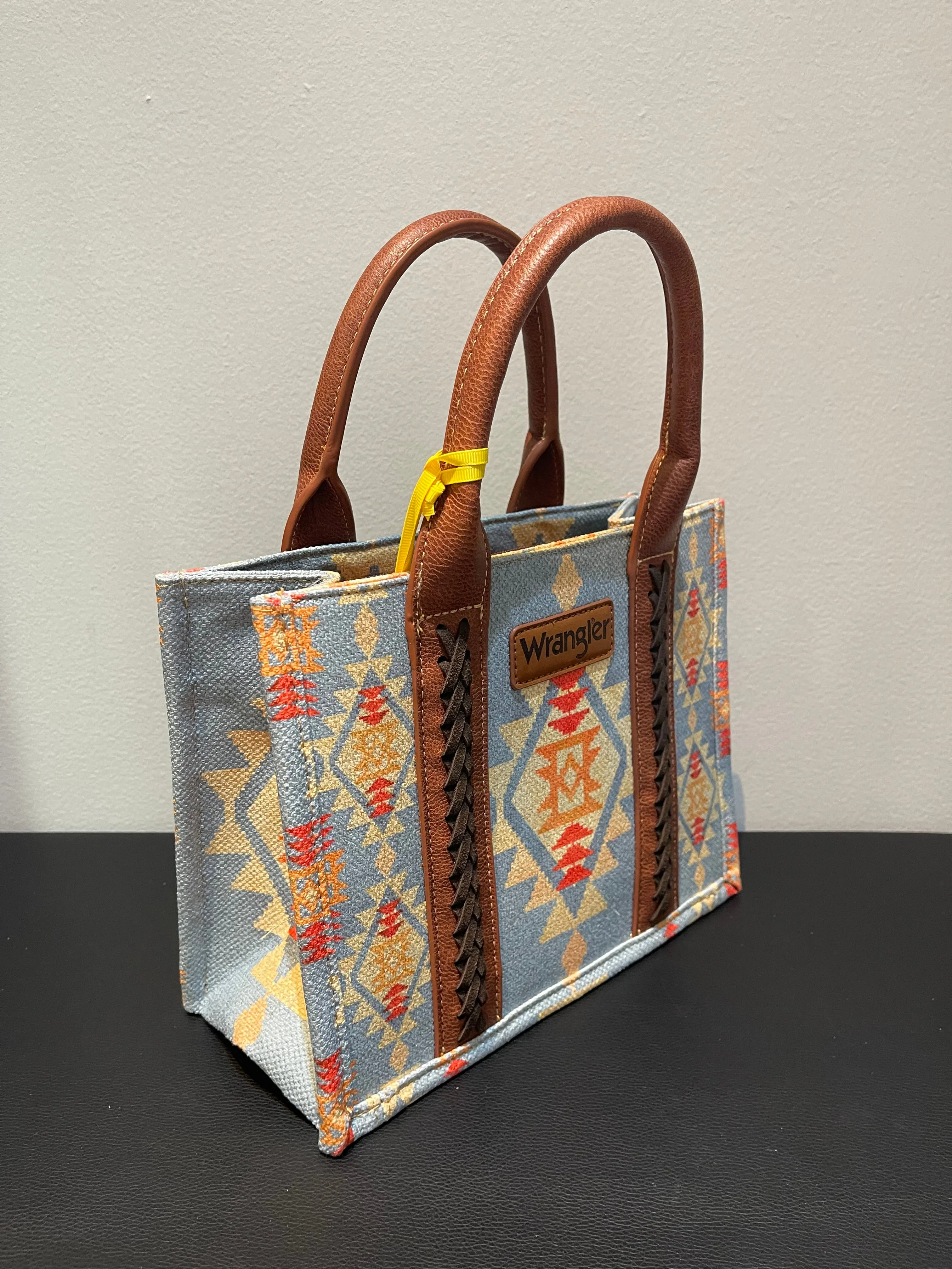 Wrangler Mini Crossbody Tote Light Blue