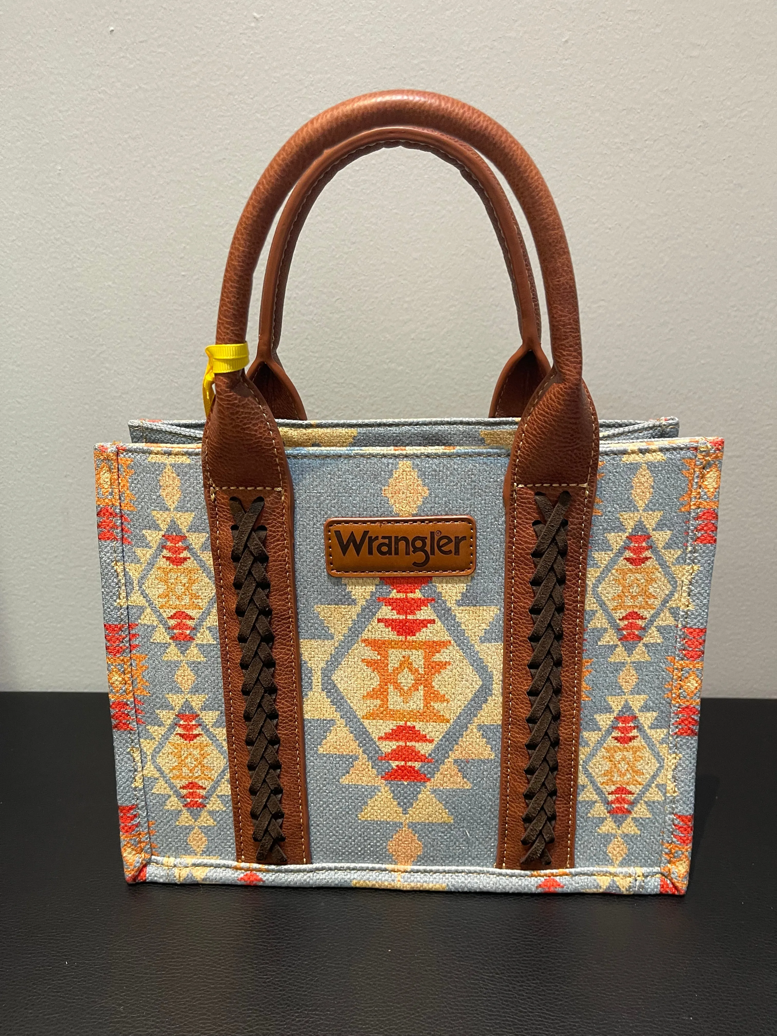 Wrangler Mini Crossbody Tote Light Blue