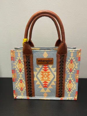 Wrangler Mini Crossbody Tote Light Blue